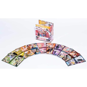 ﻿VIVRE CARD ONE PIECE Zukan Set vol. 1 - Em japonês VIVRE CARD ONE PIECE図鑑  第1期セット 
