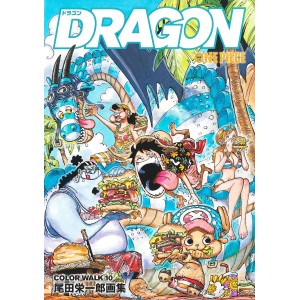 ONE PIECE Color Walk vol. 10 DRAGON - Edição Japonesa